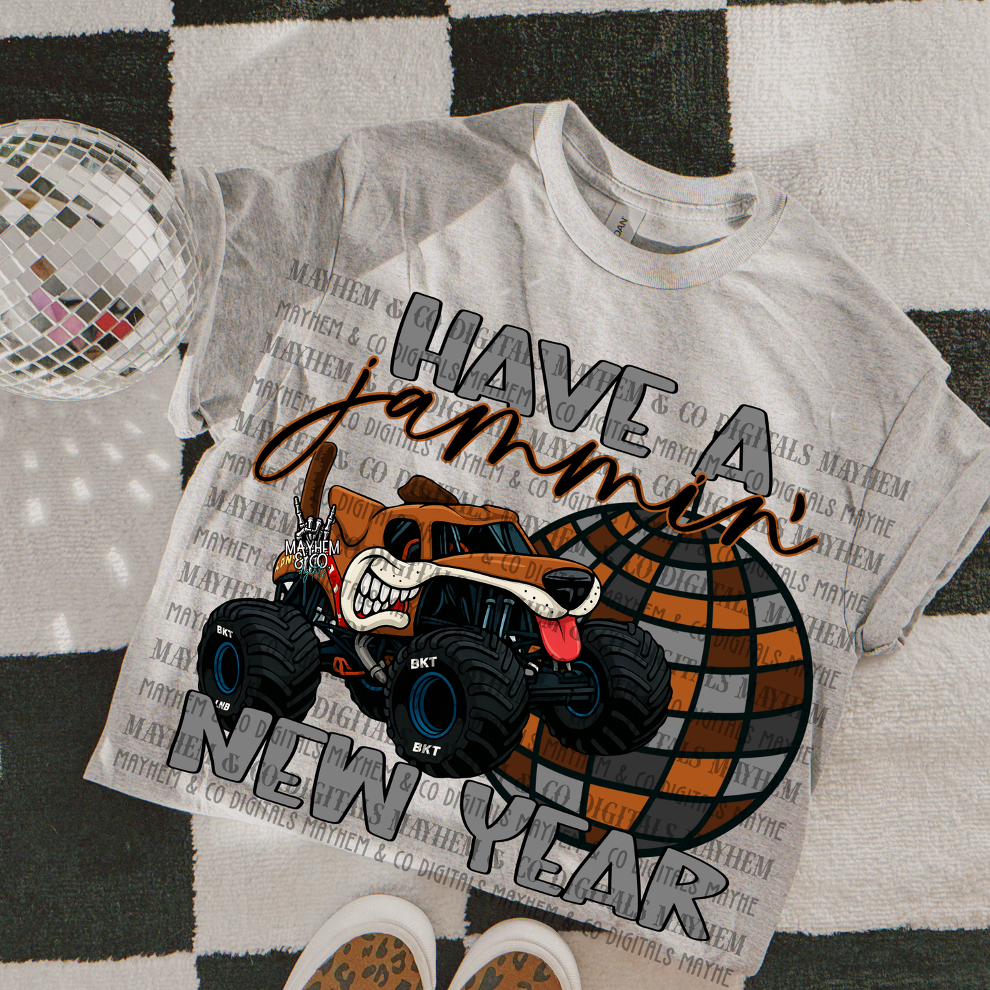 Monster Mutt New Year - Digital