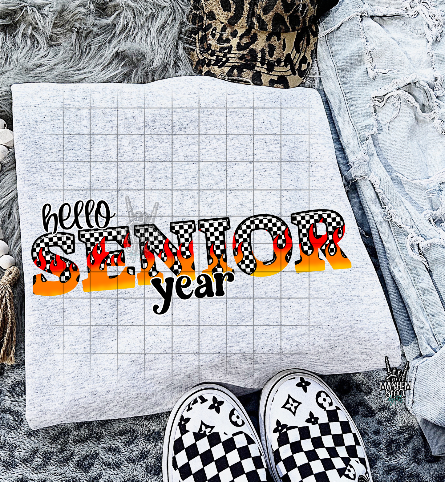 Back to School Flames