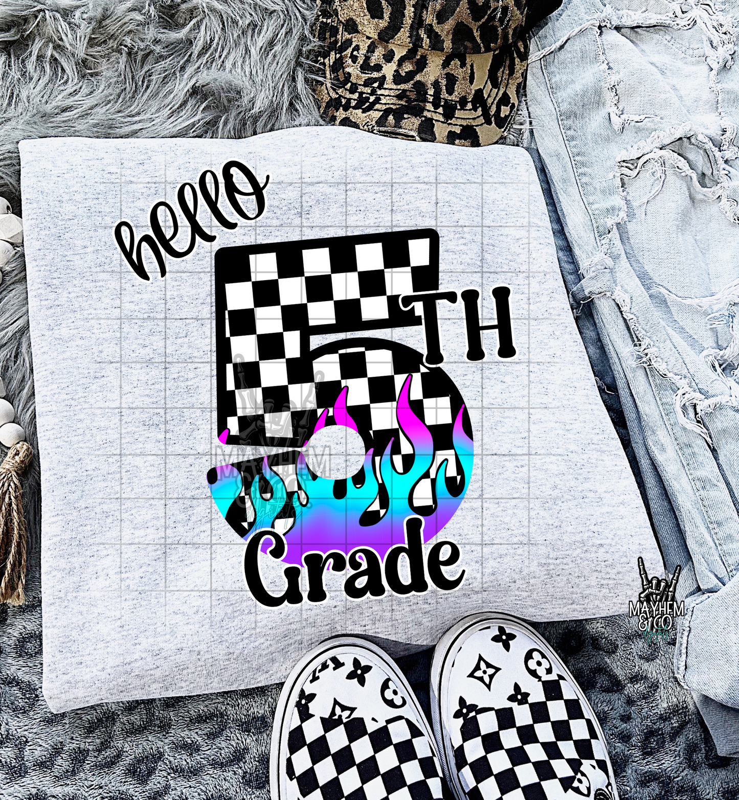 Back to School Flames