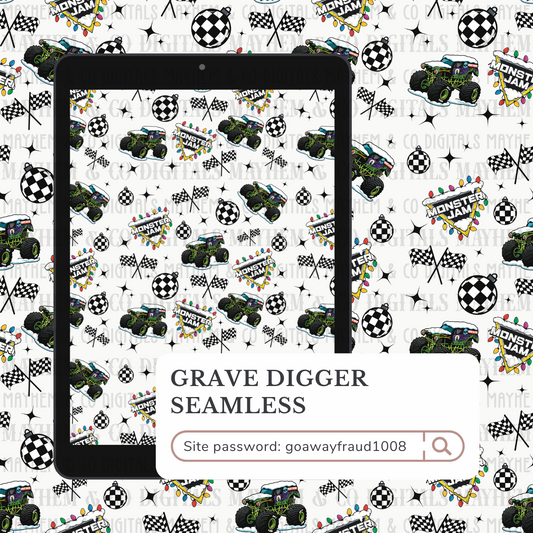 GD Christmas Seamless- Digital