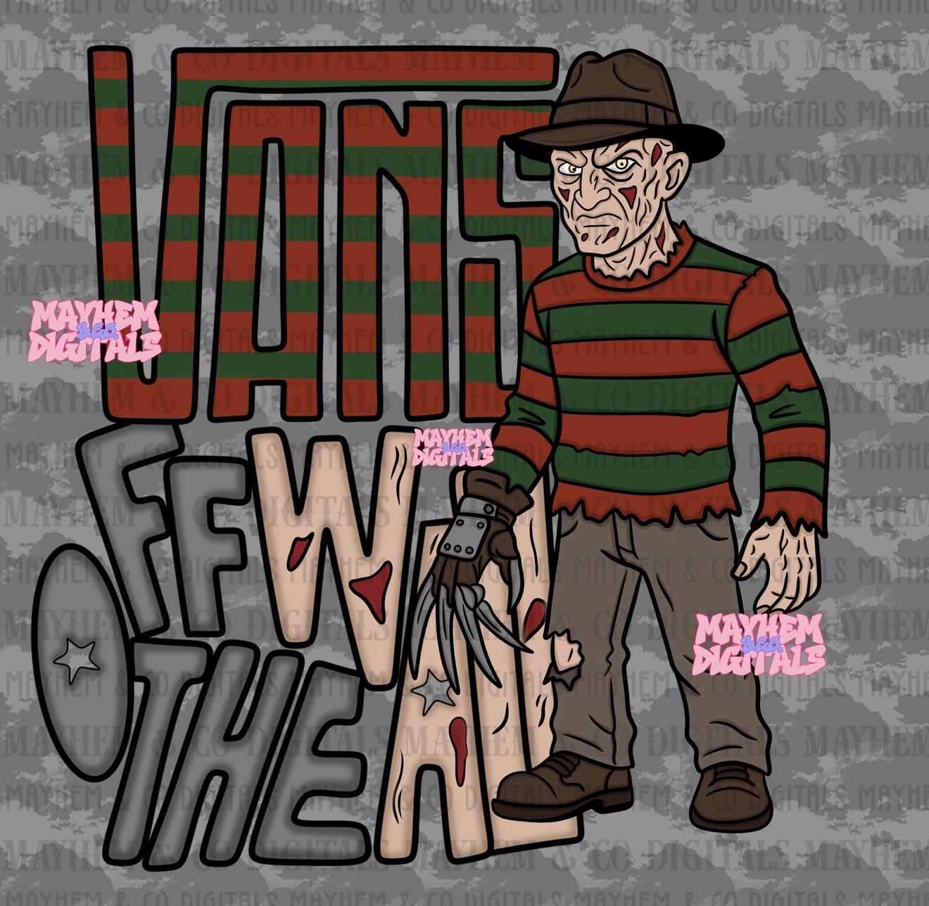 Off the Wall Horror bundle - 7 PNG’s