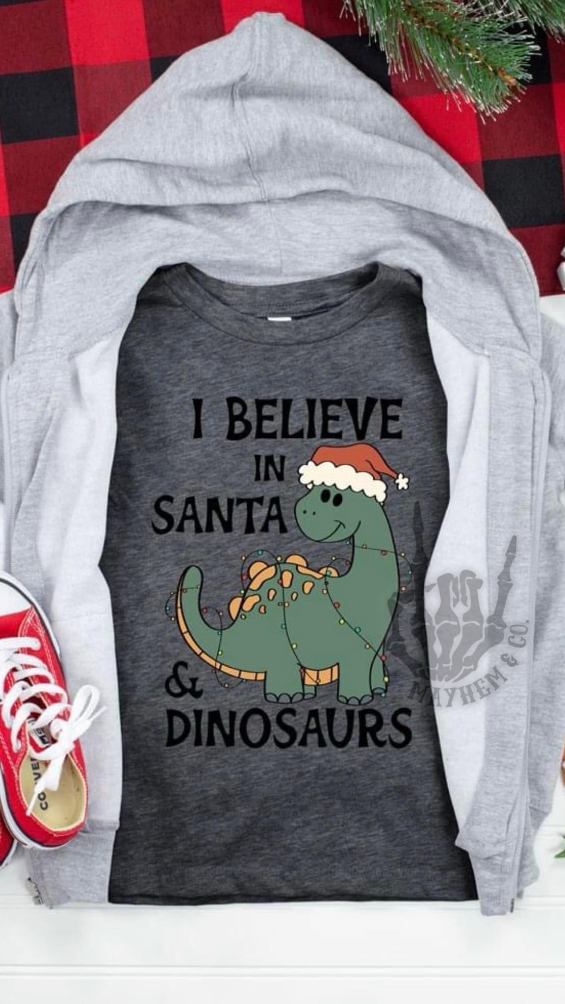Santa & Dinosaurs
