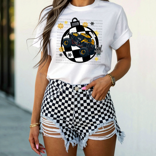 MJ JCB Christmas Bulb- Digital