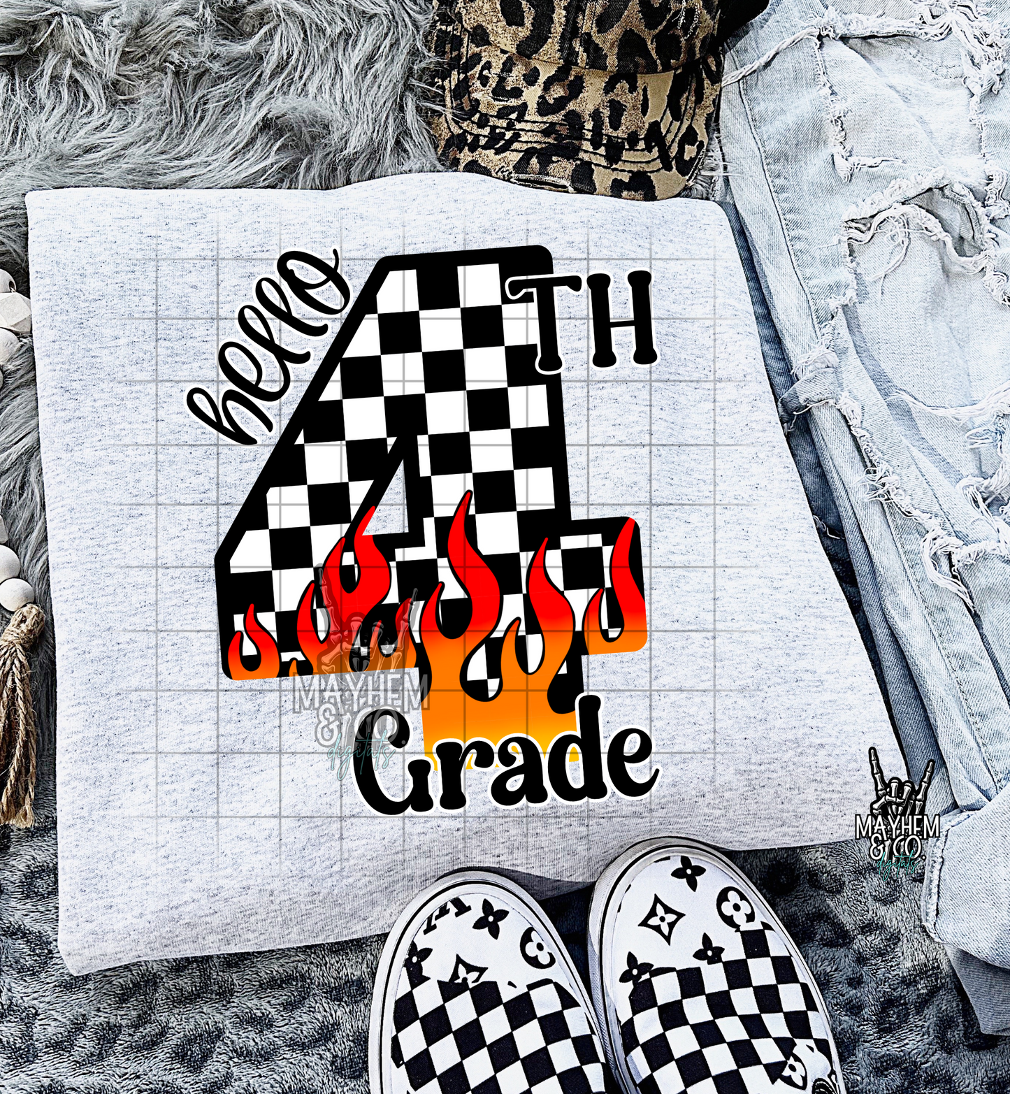 Back to School Flames