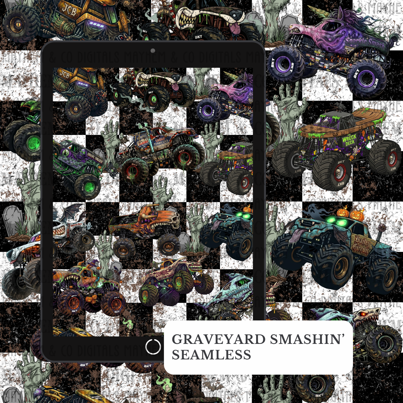 MJ Graveyard Smashin Bundle - 13 PNGs