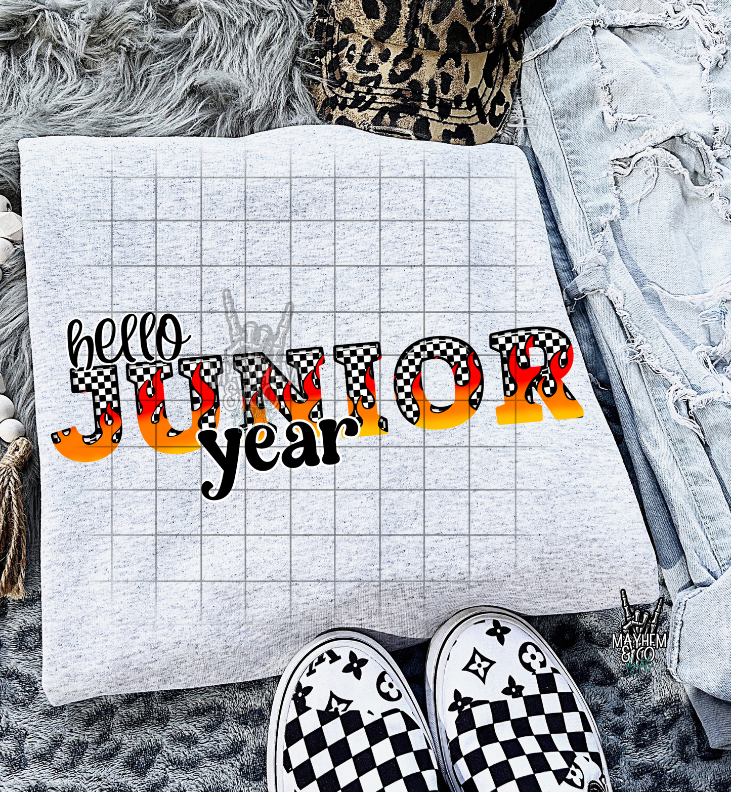 Back to School Flames