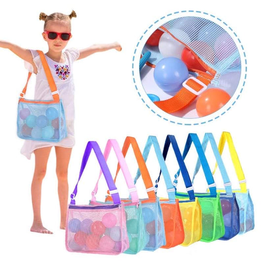 Kids mesh beach bag