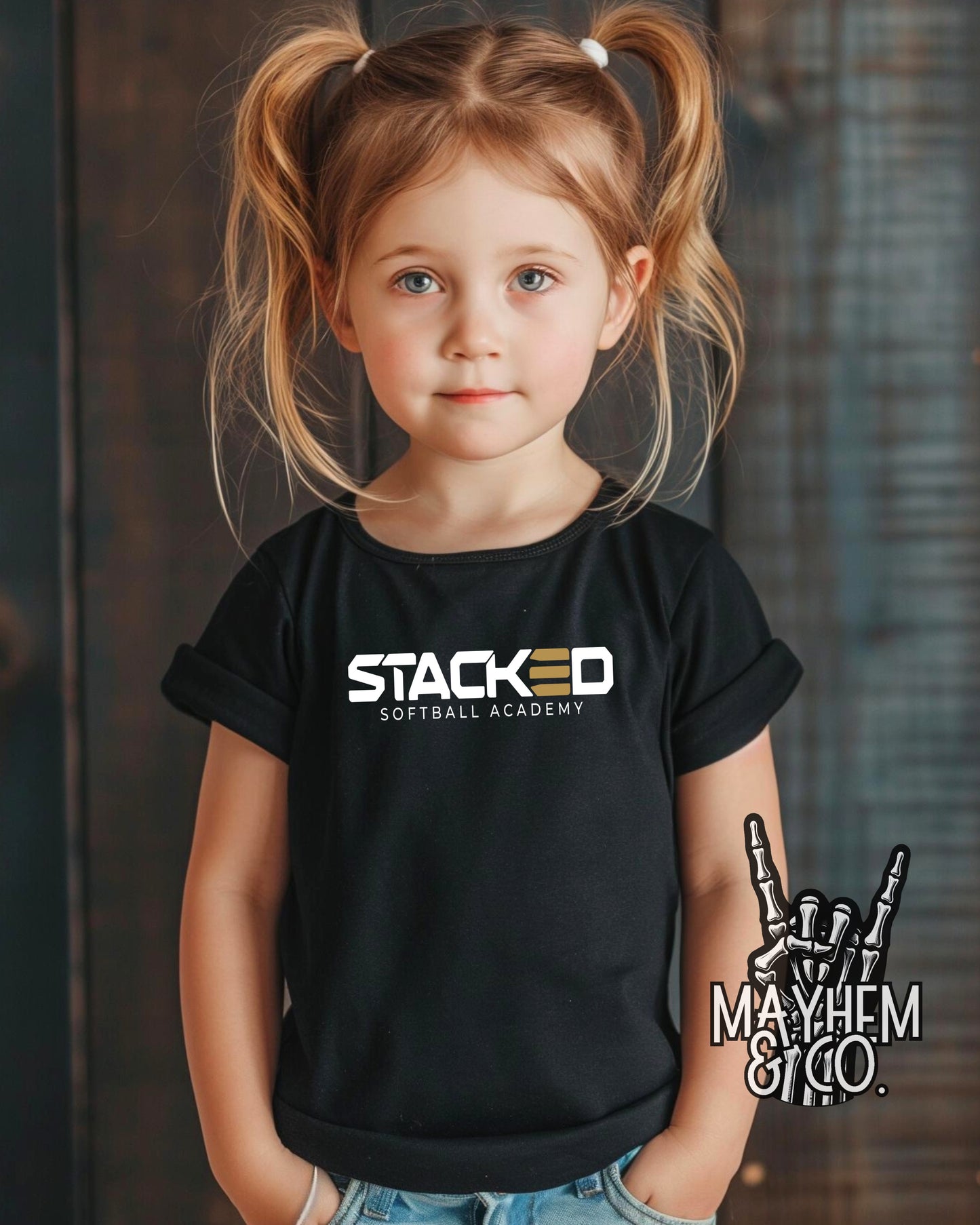Stacked Shirt - Girl Youth