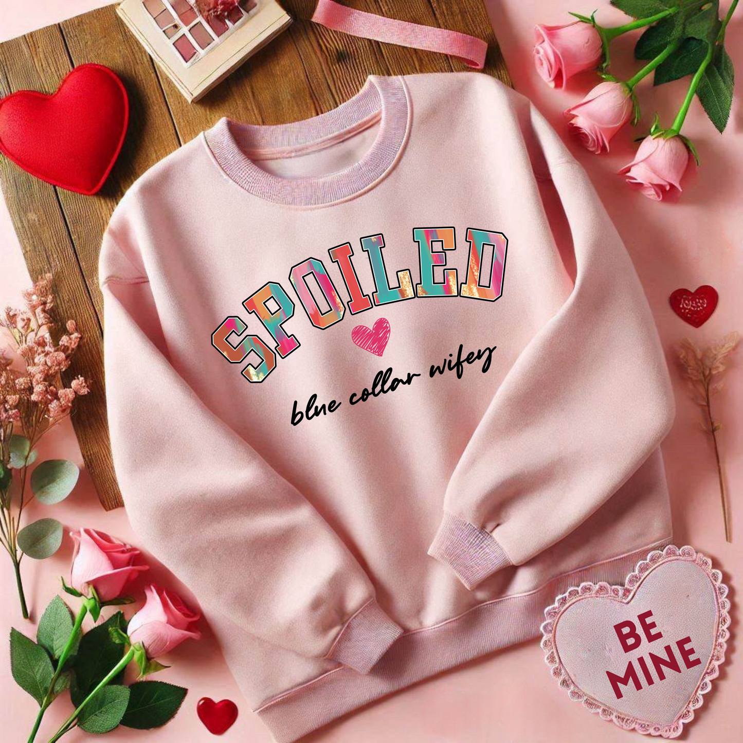 Spoiled Blue Collar Wife heart