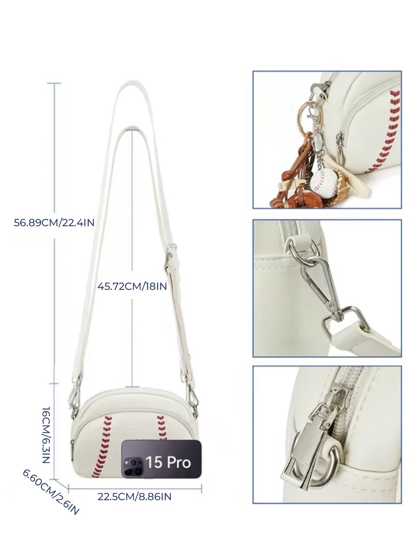 Baseball Purse