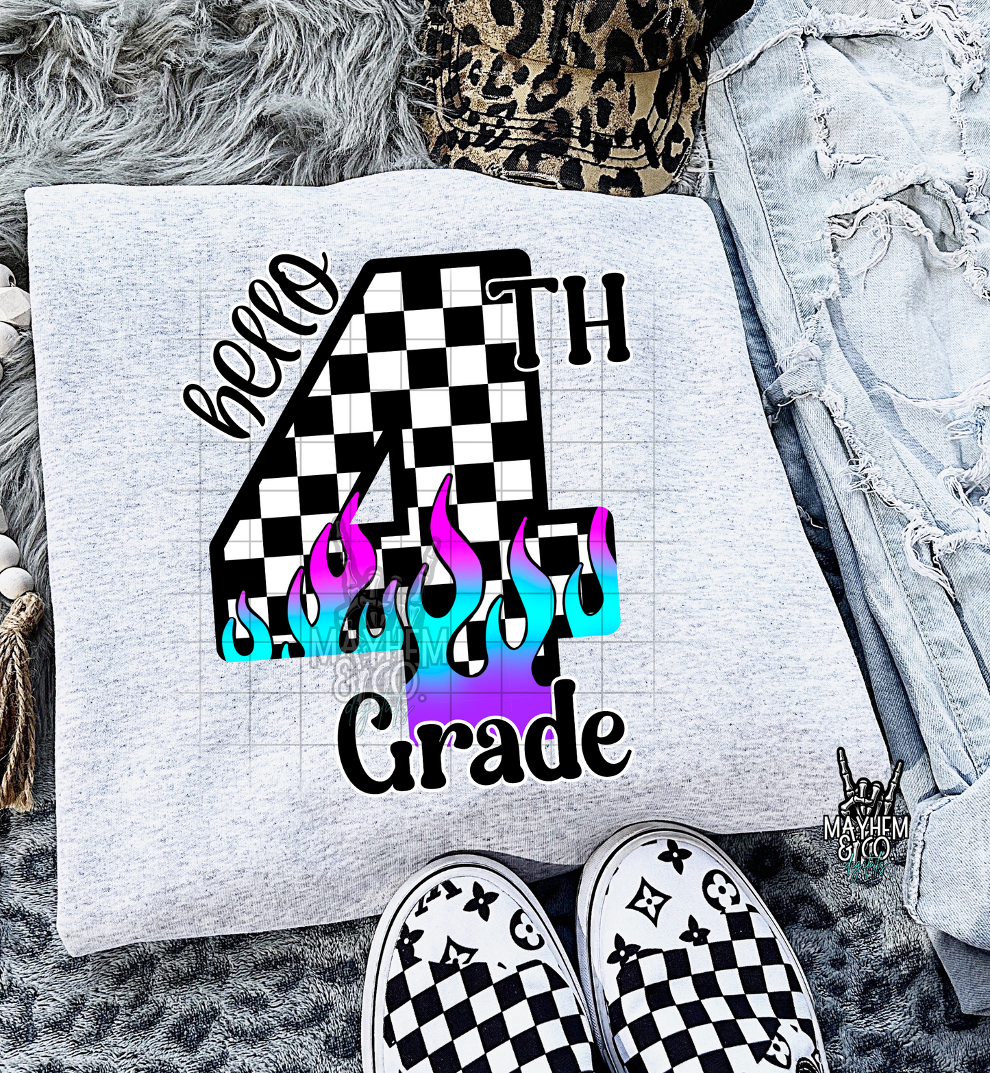 Back to School Flames