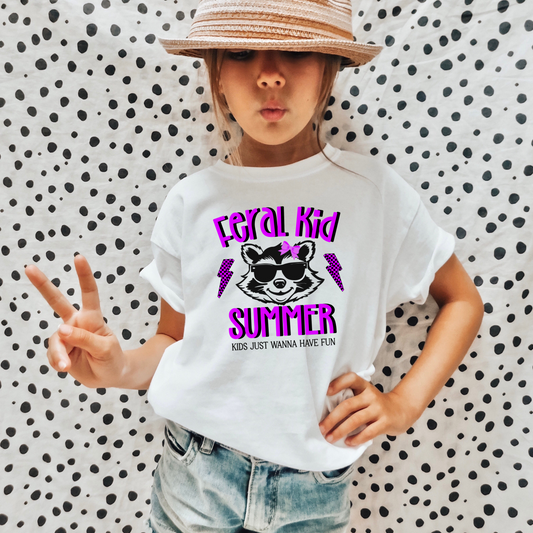 Feral kid purple- Digital