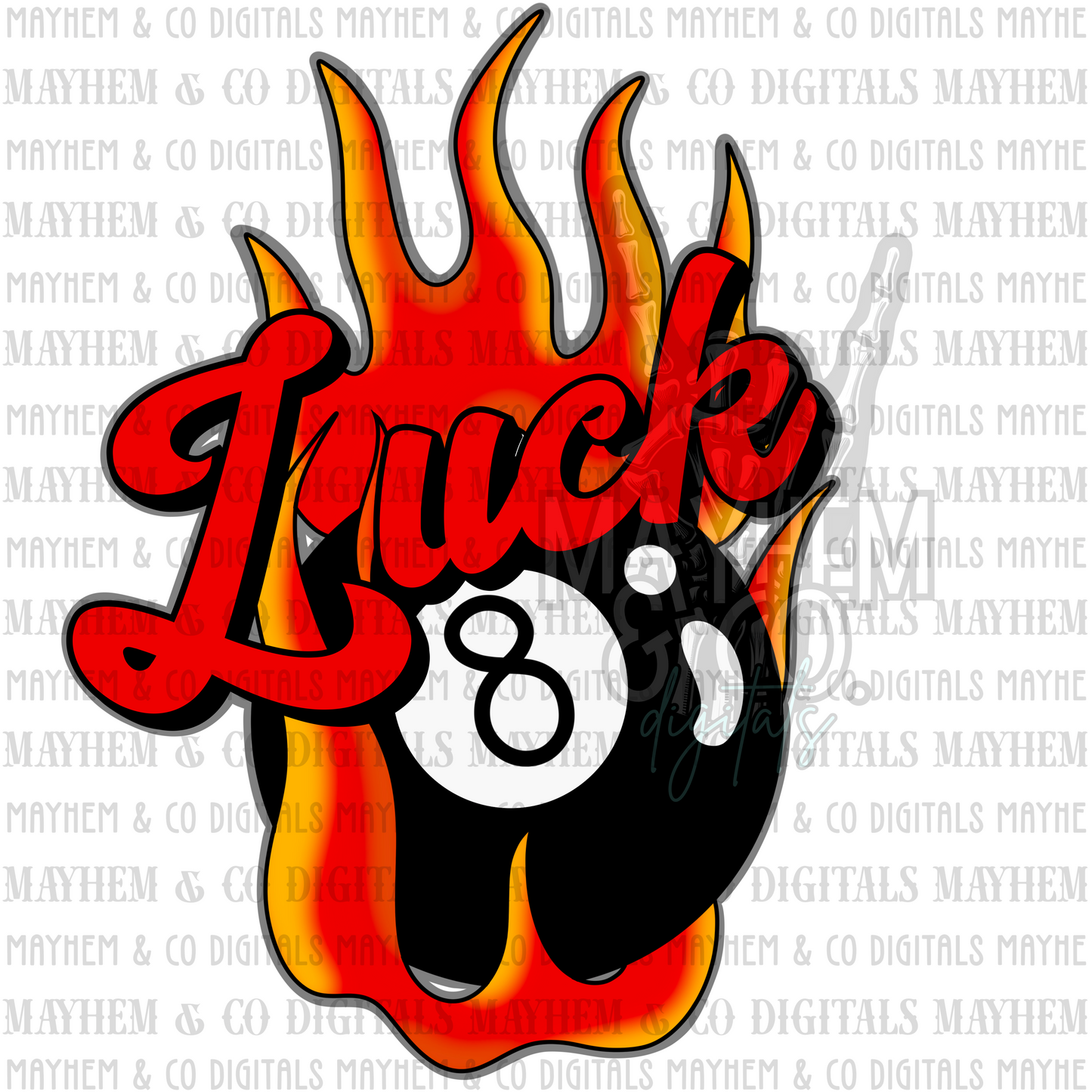 Luck 8 ball - Digital