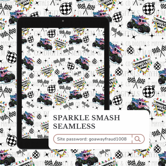 SM Christmas Seamless- Digital