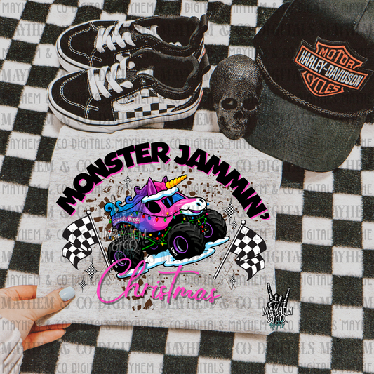 Monster Jammin Christmas SS - Digital