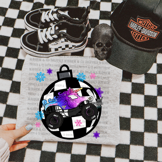 MJ Sparkle Christmas Bulb- Digital