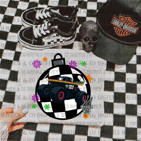 MJ Wreck Deck Christmas Bulb- Digital