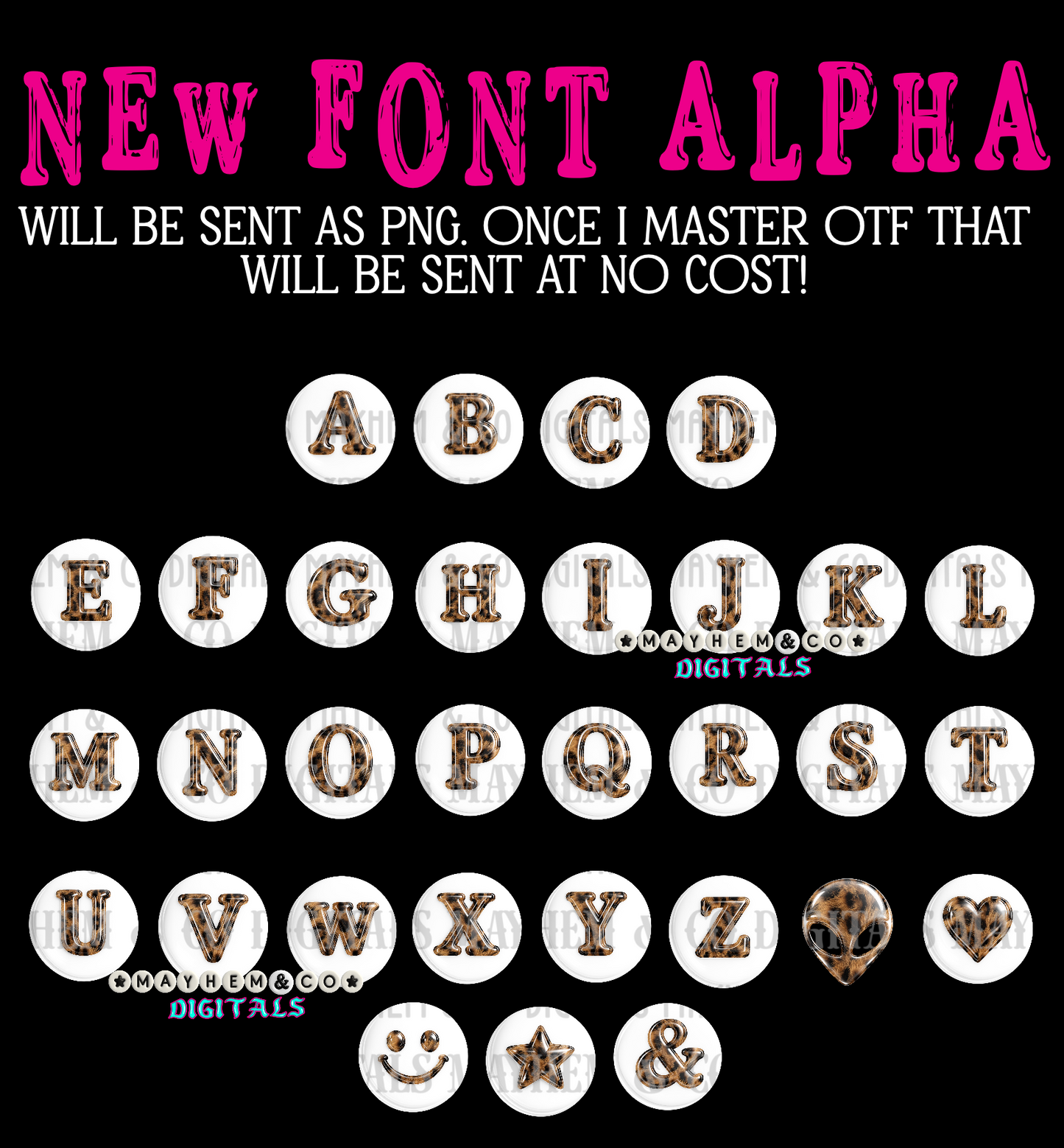 Leopard Friendship -Alpha