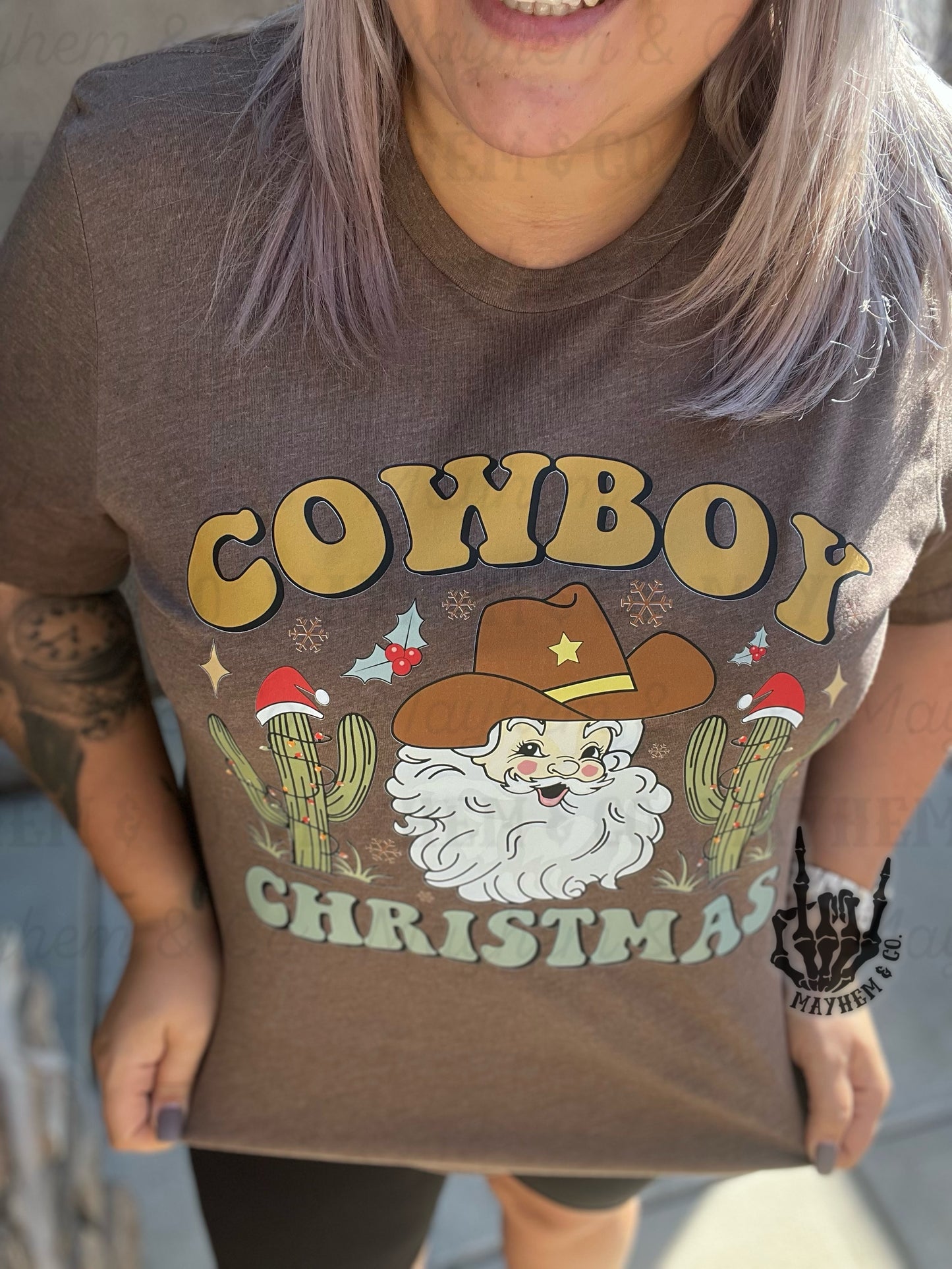 Retro Cowboy Christmas