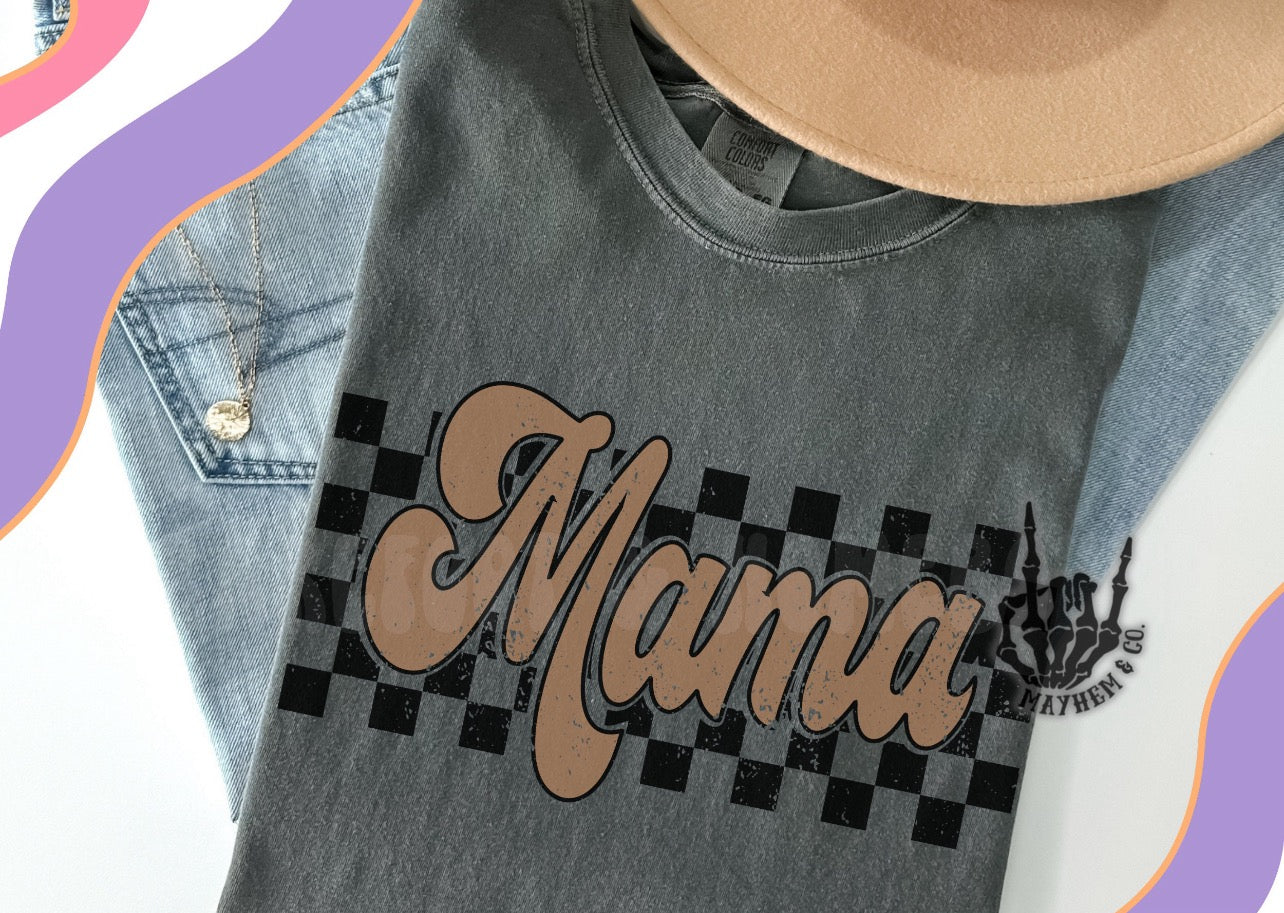 Mama checkered