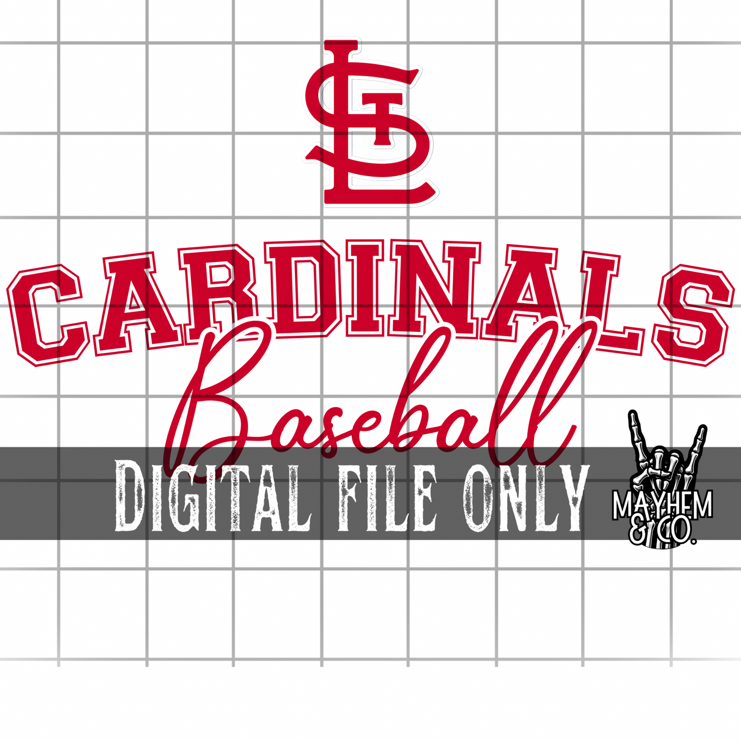 St Louis Baseball -Digital