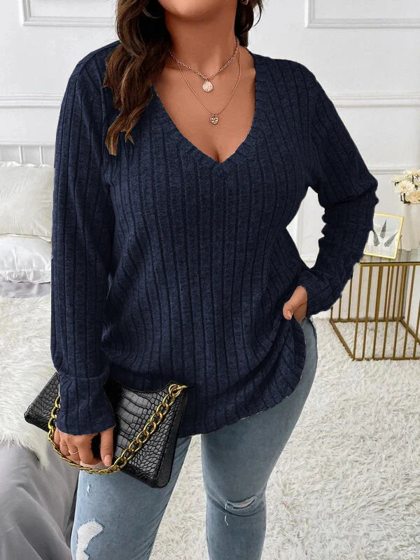 V-Neck long sleeve