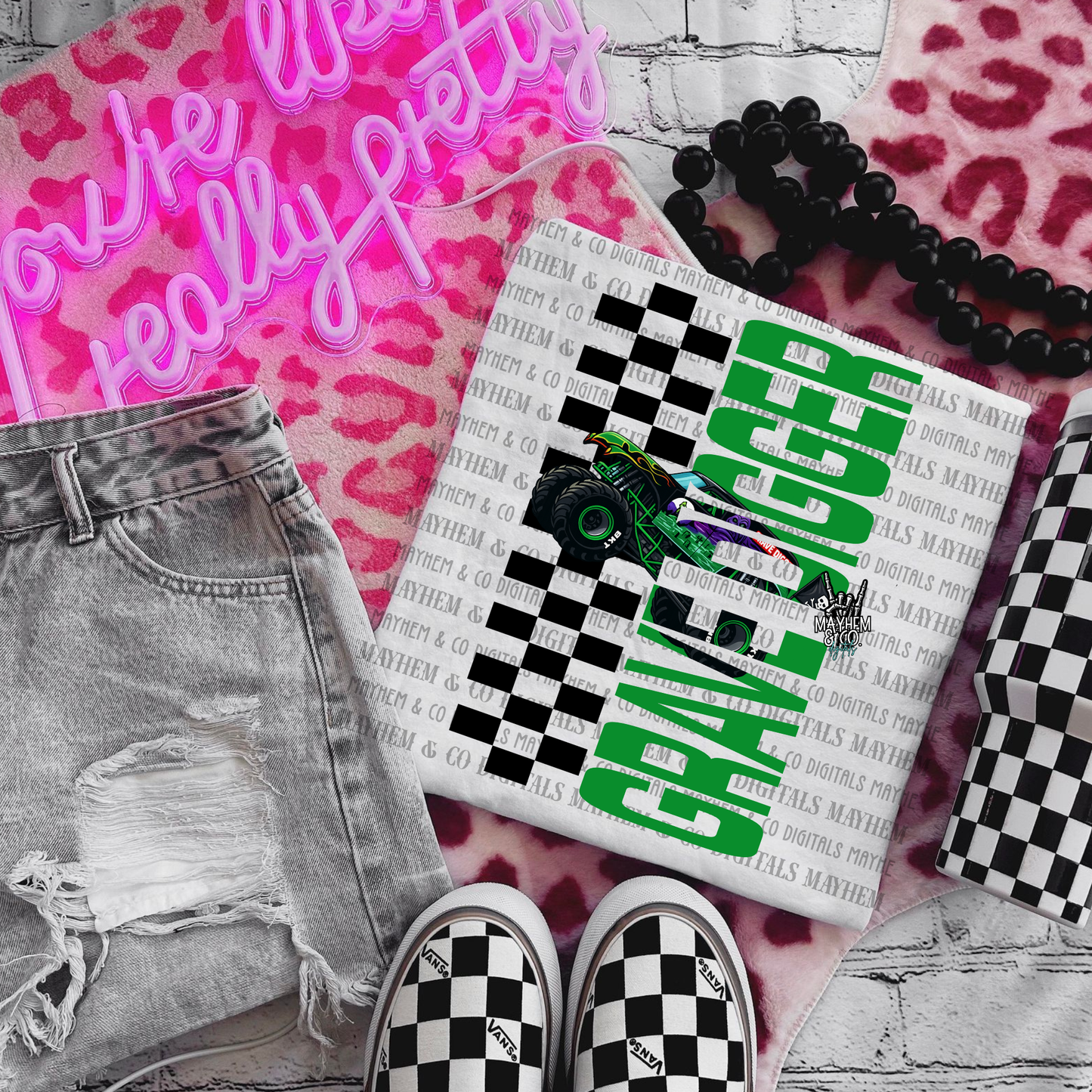 MJ Checkered -Digital Bundle
