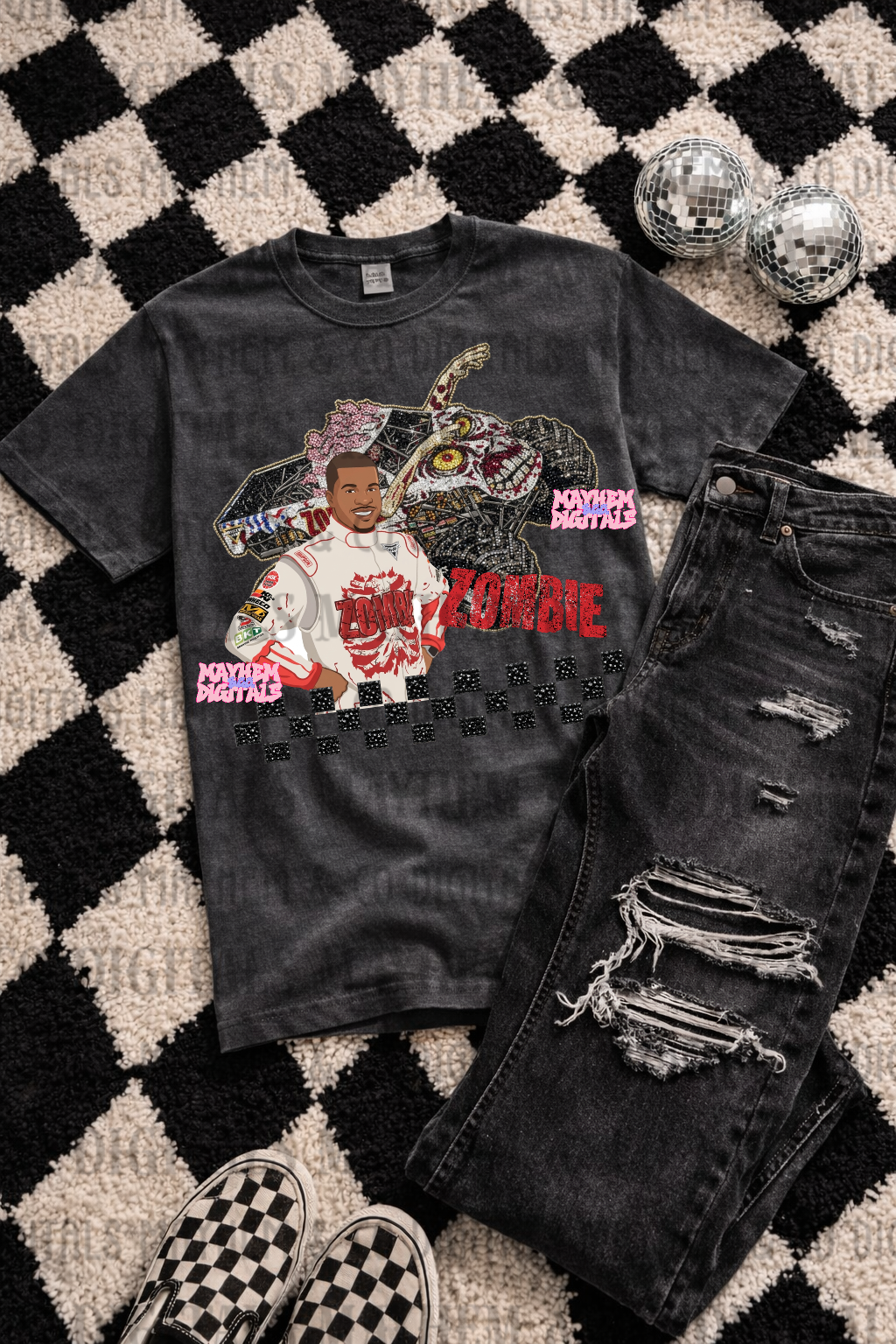 MJ Full Throttle Bling Solo Bundle - 28 PNGs 2 Seamless