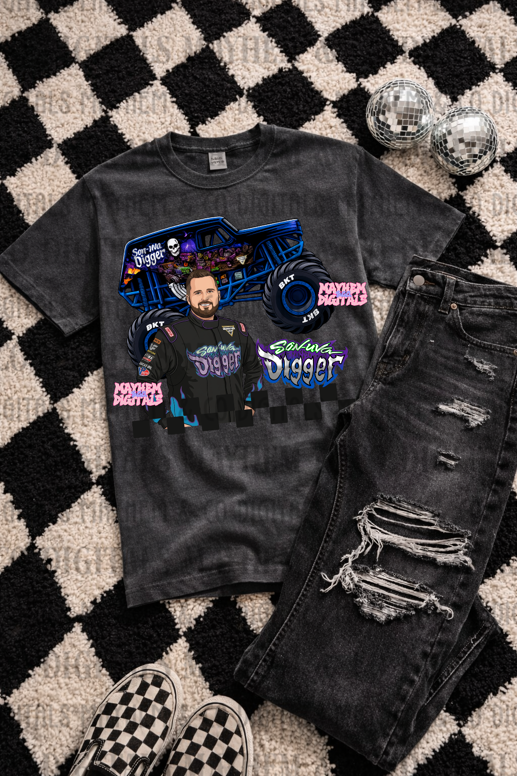 MJ Full Throttle Bling Solo Bundle - 28 PNGs 2 Seamless