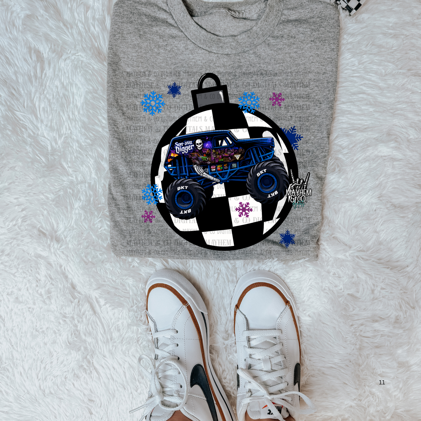 MJ Son uva Christmas Bulb- Digital