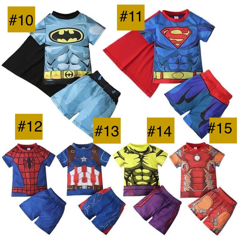 Superhero pajamas