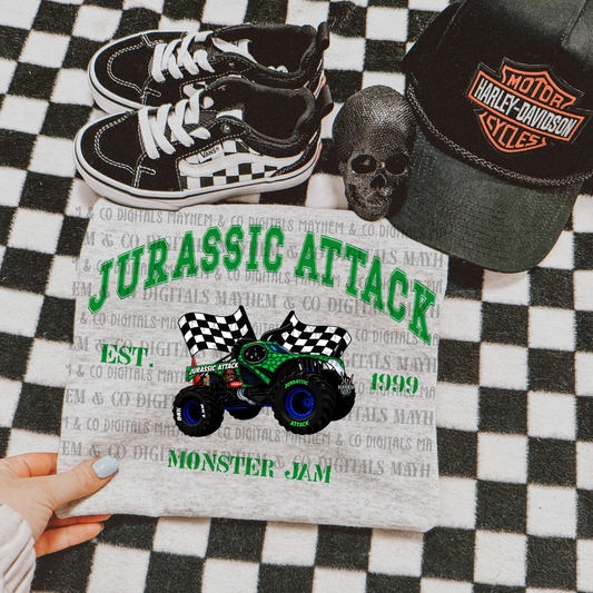 MJ Varsity Jurassic Attack-Digital