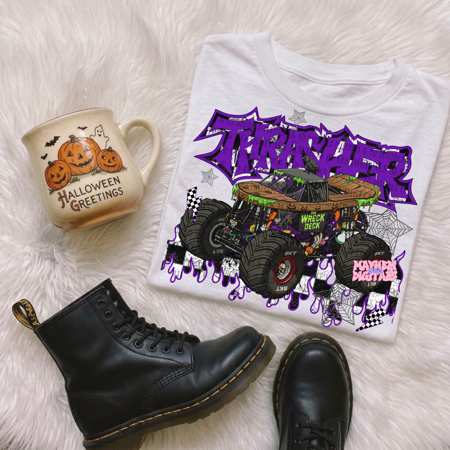 MJ Spooky Thrash Bundle - 13 PNGs