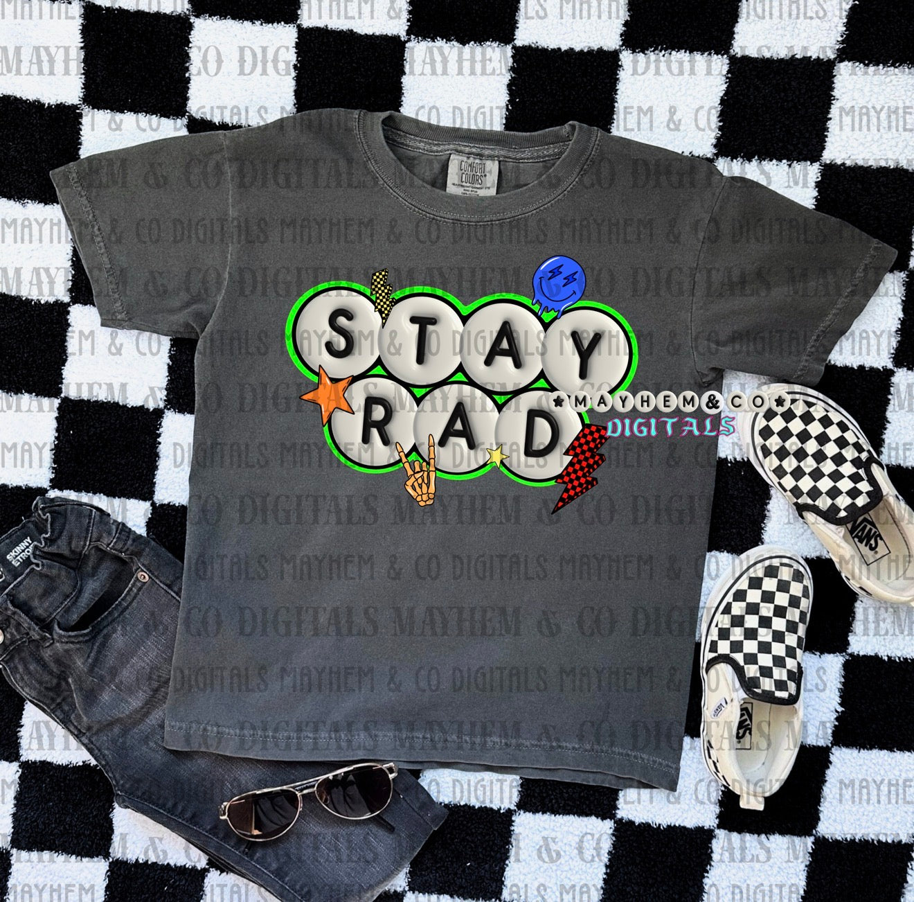Retro Solo Bundle - 12 PNG’s