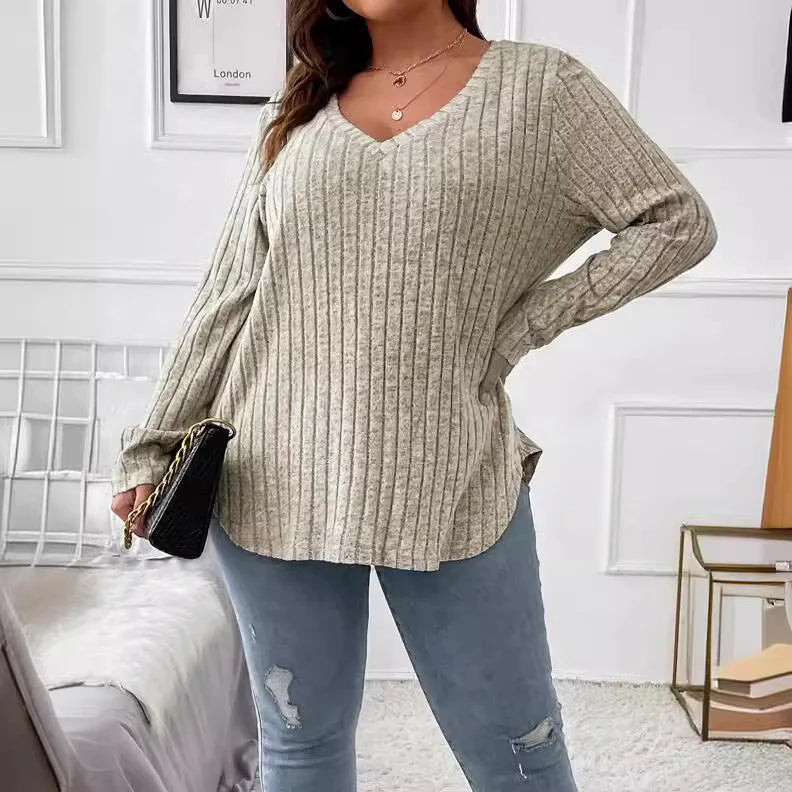 V-Neck long sleeve