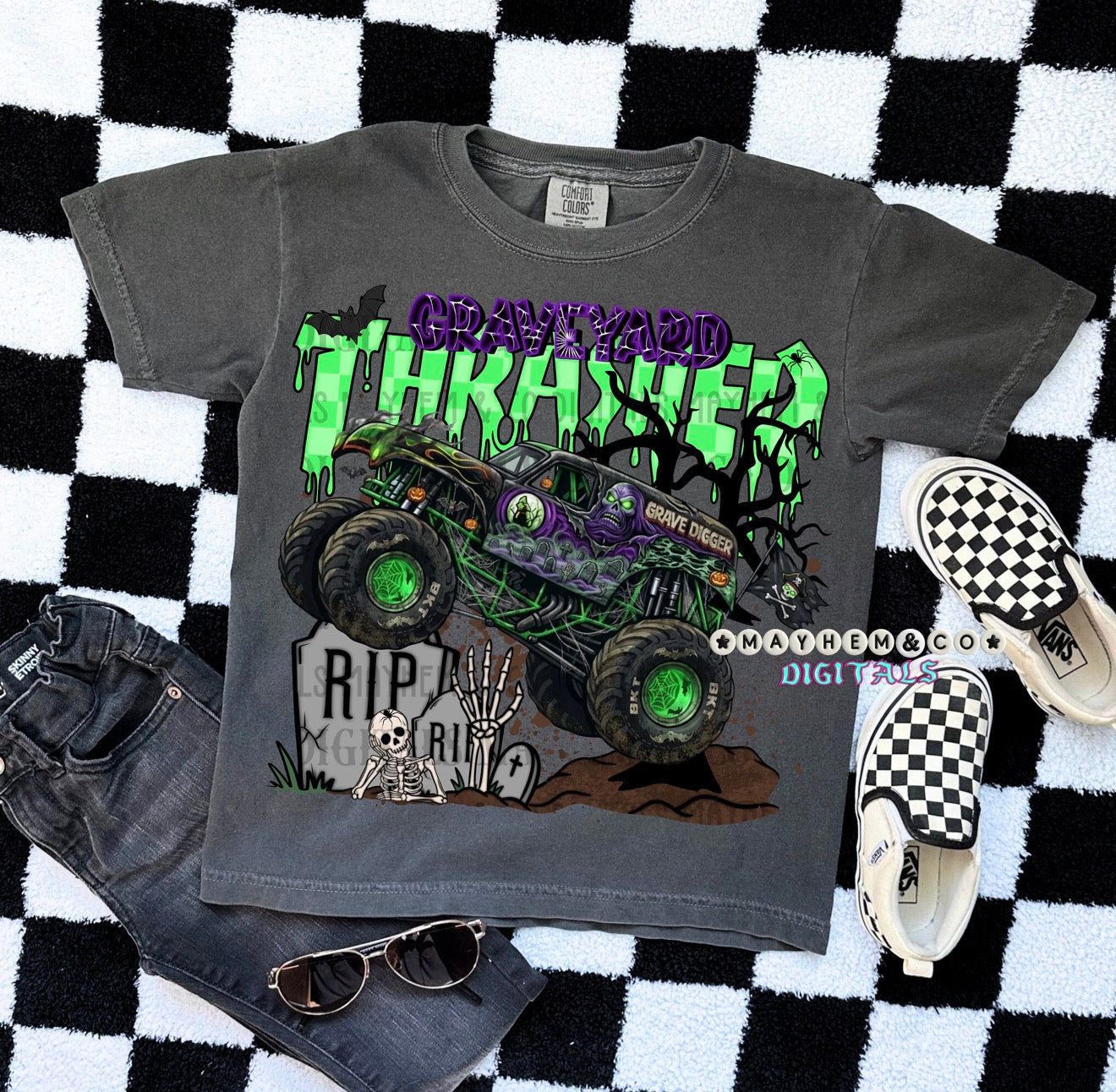 MJ Graveyard Thrash Solo Bundle - 15 PNGs