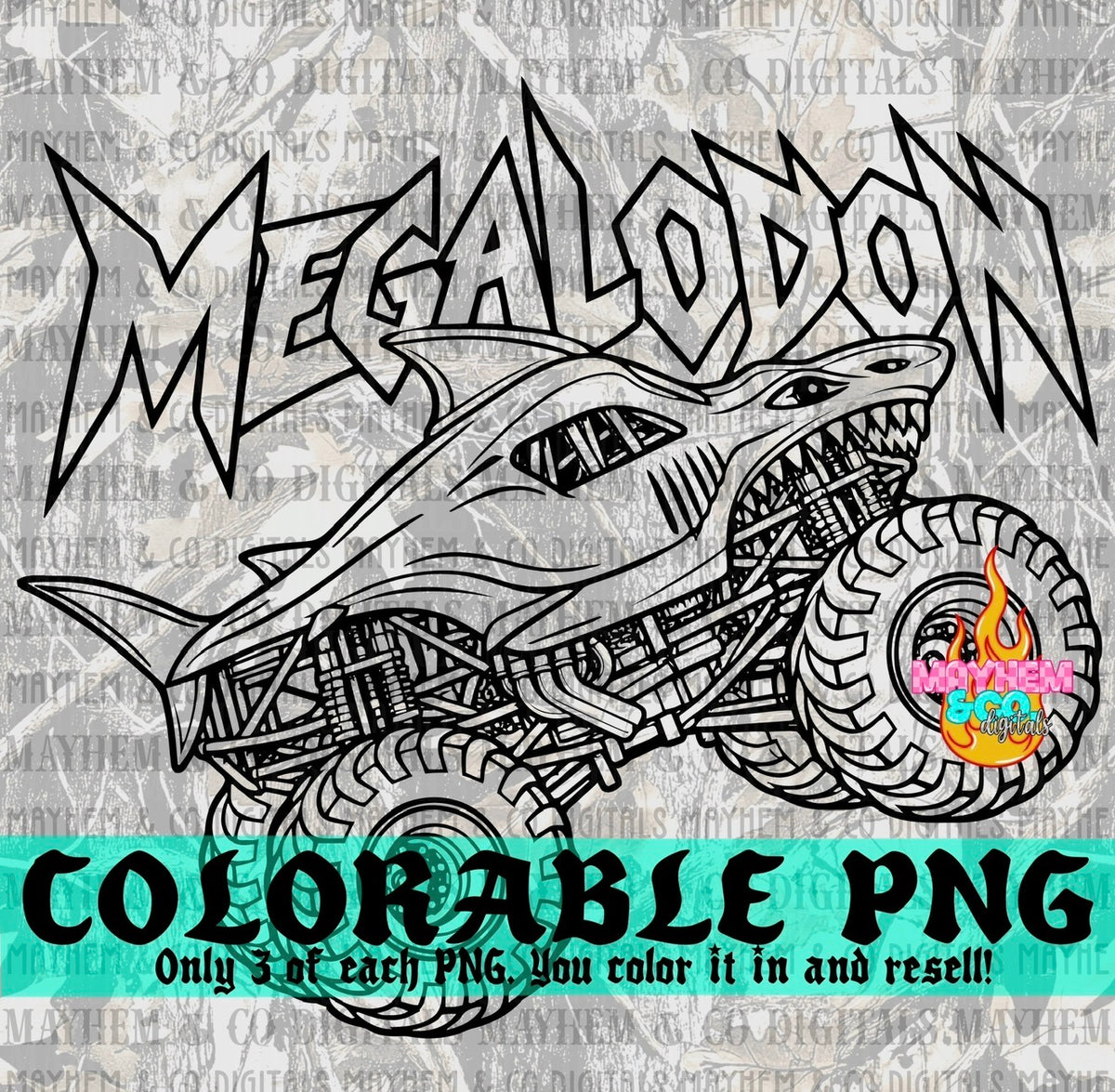 Mega colorable - Digital