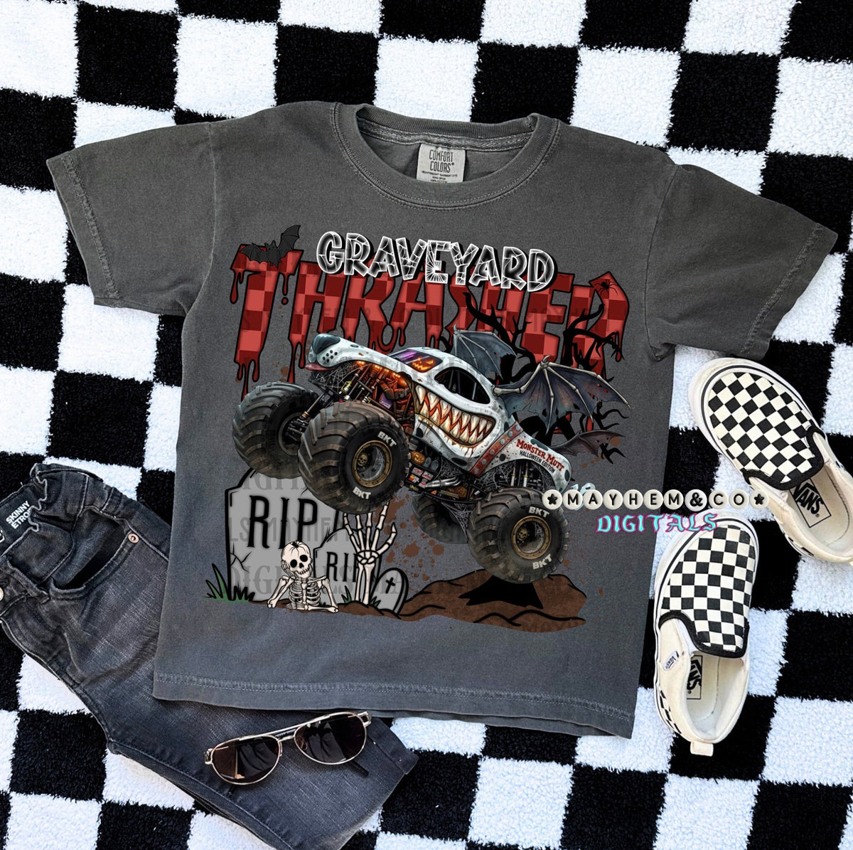 MJ Graveyard Thrash Solo Bundle - 15 PNGs