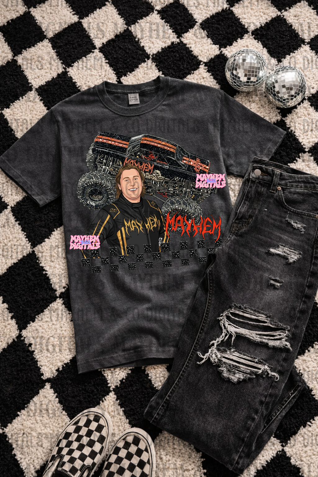 MJ Full Throttle Bling Solo Bundle - 28 PNGs 2 Seamless