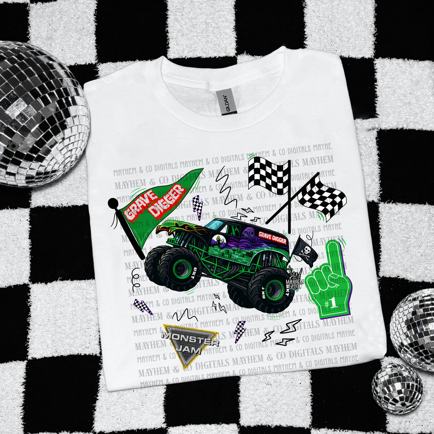 Flag Number 1 MJ bundle - Digital 15 files