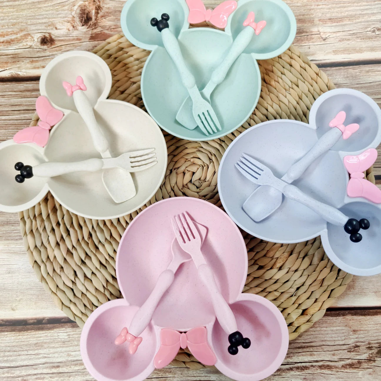 Cute kid tableware