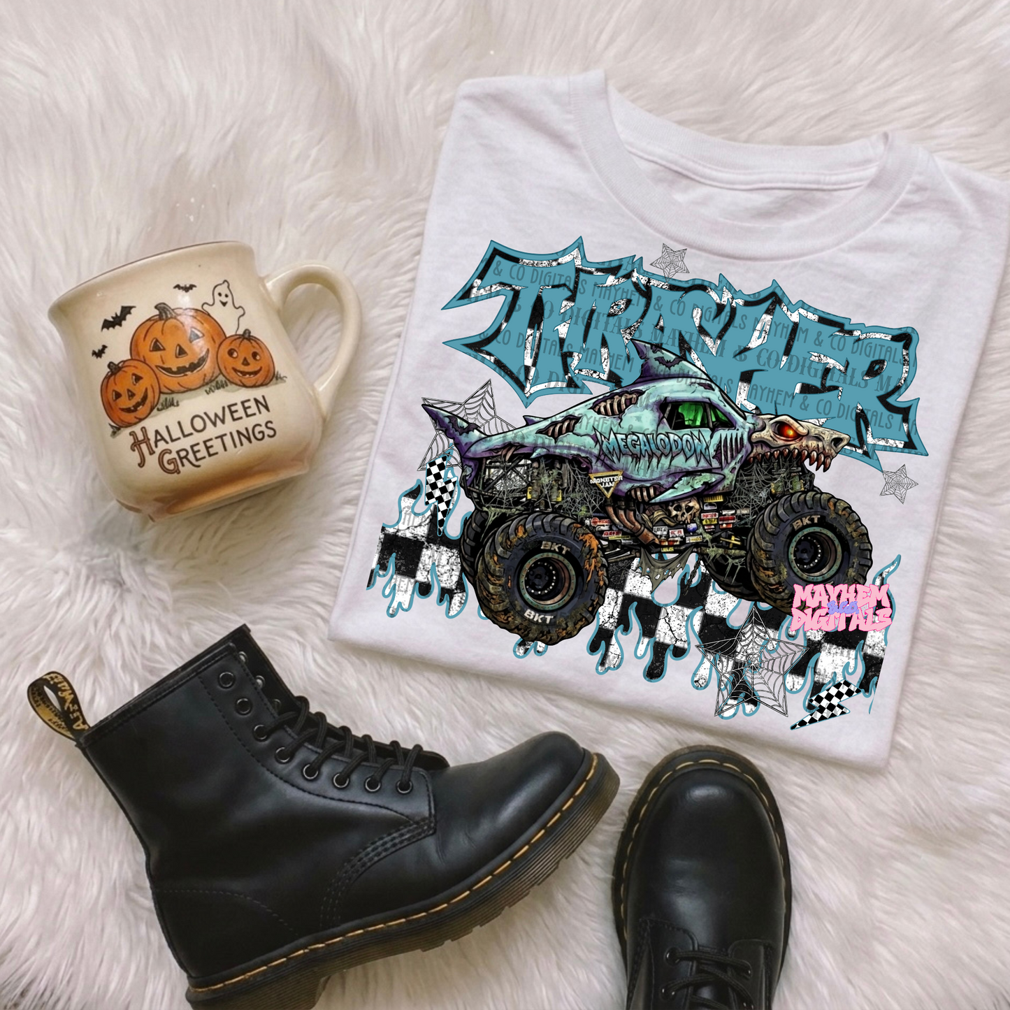 MJ Spooky Thrash Bundle - 13 PNGs