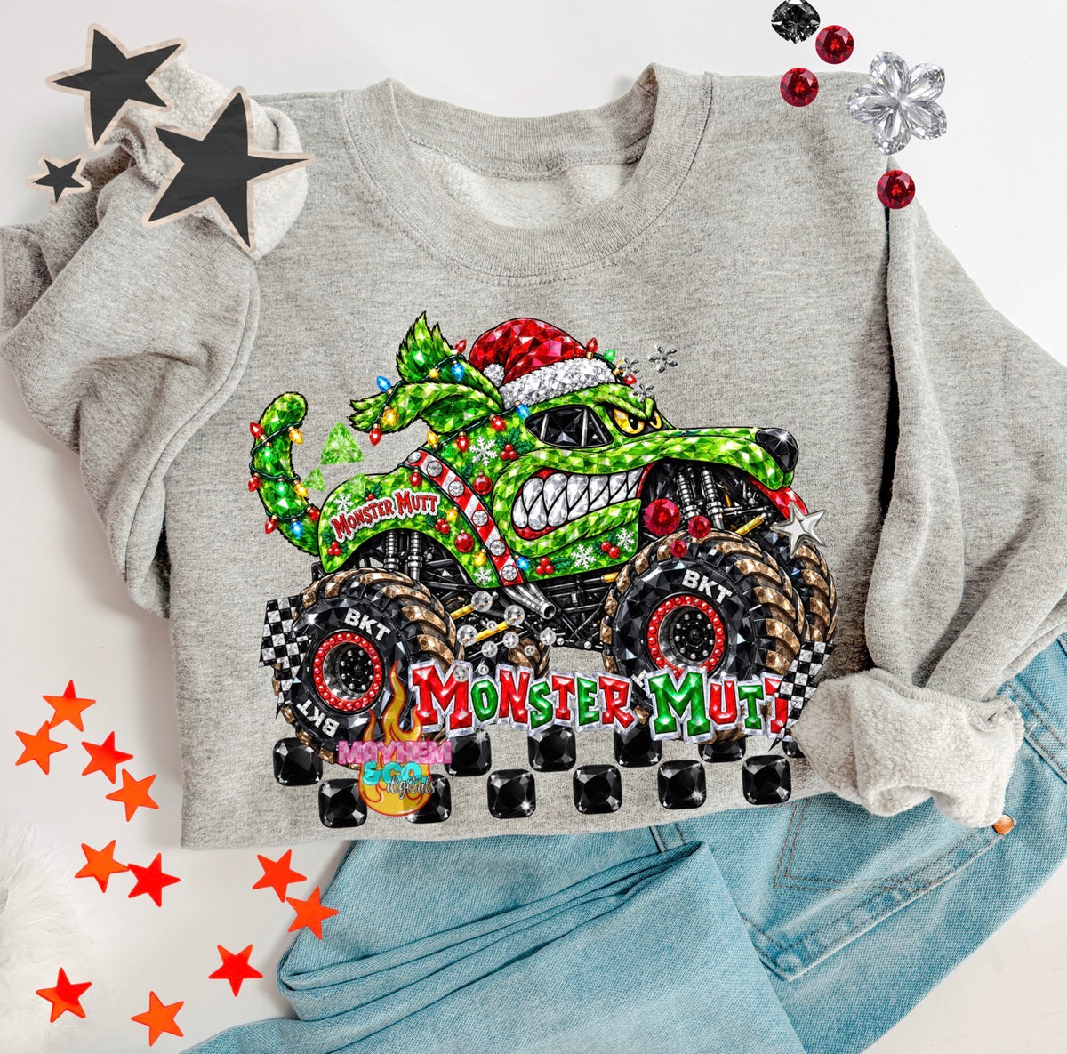 MJ Gem Christmas Solo Bundle- 17 PNG’S