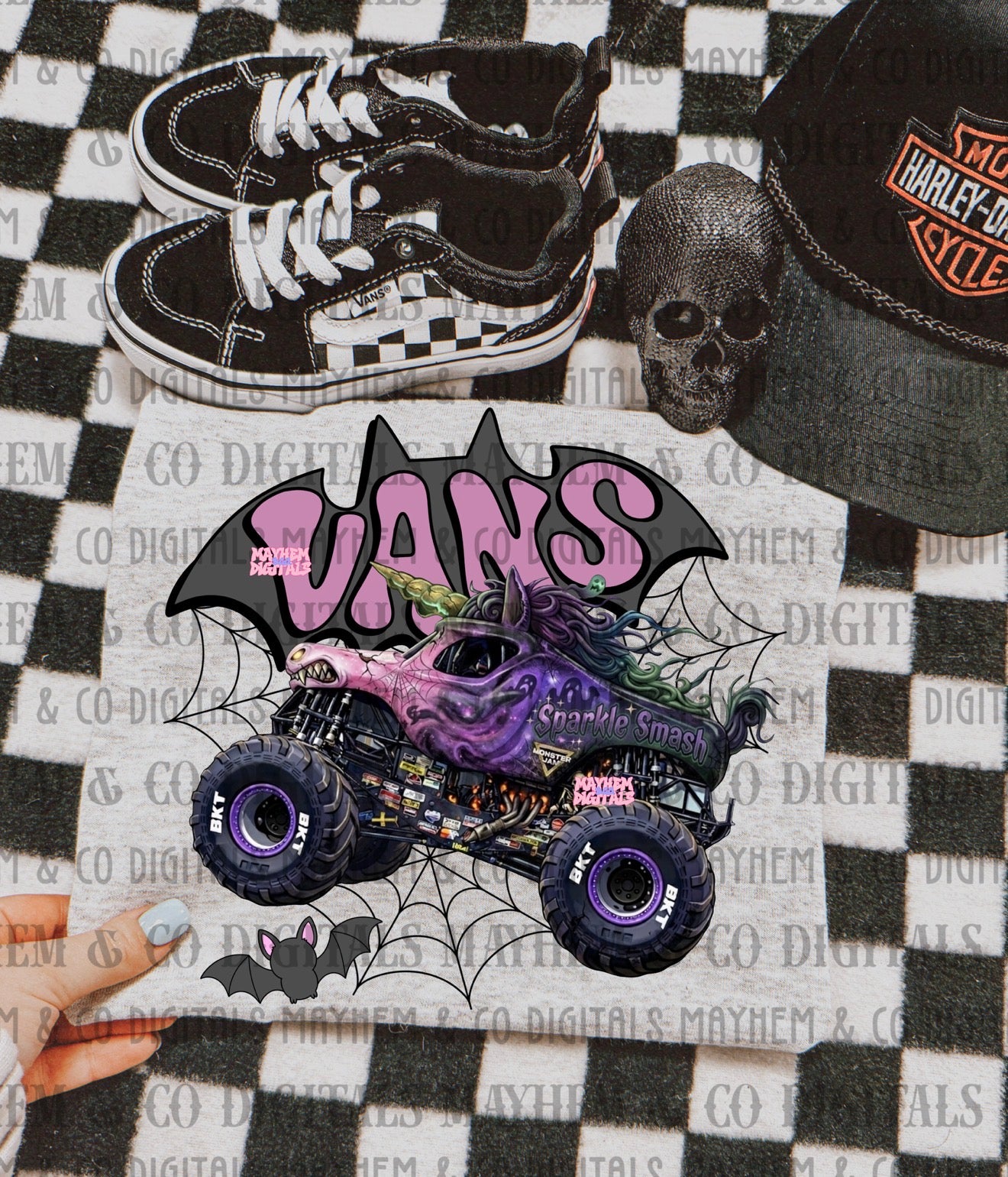 MJ Vans Spooky Bundle - 12 PNGs