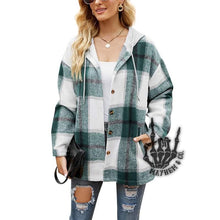 Load image into Gallery viewer, Plaid jacket
