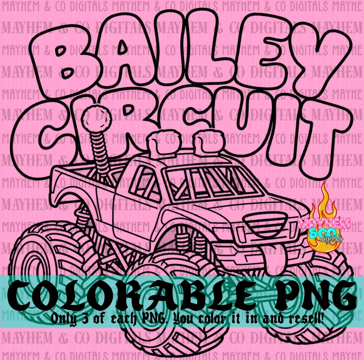 Bailey colorable - Digital