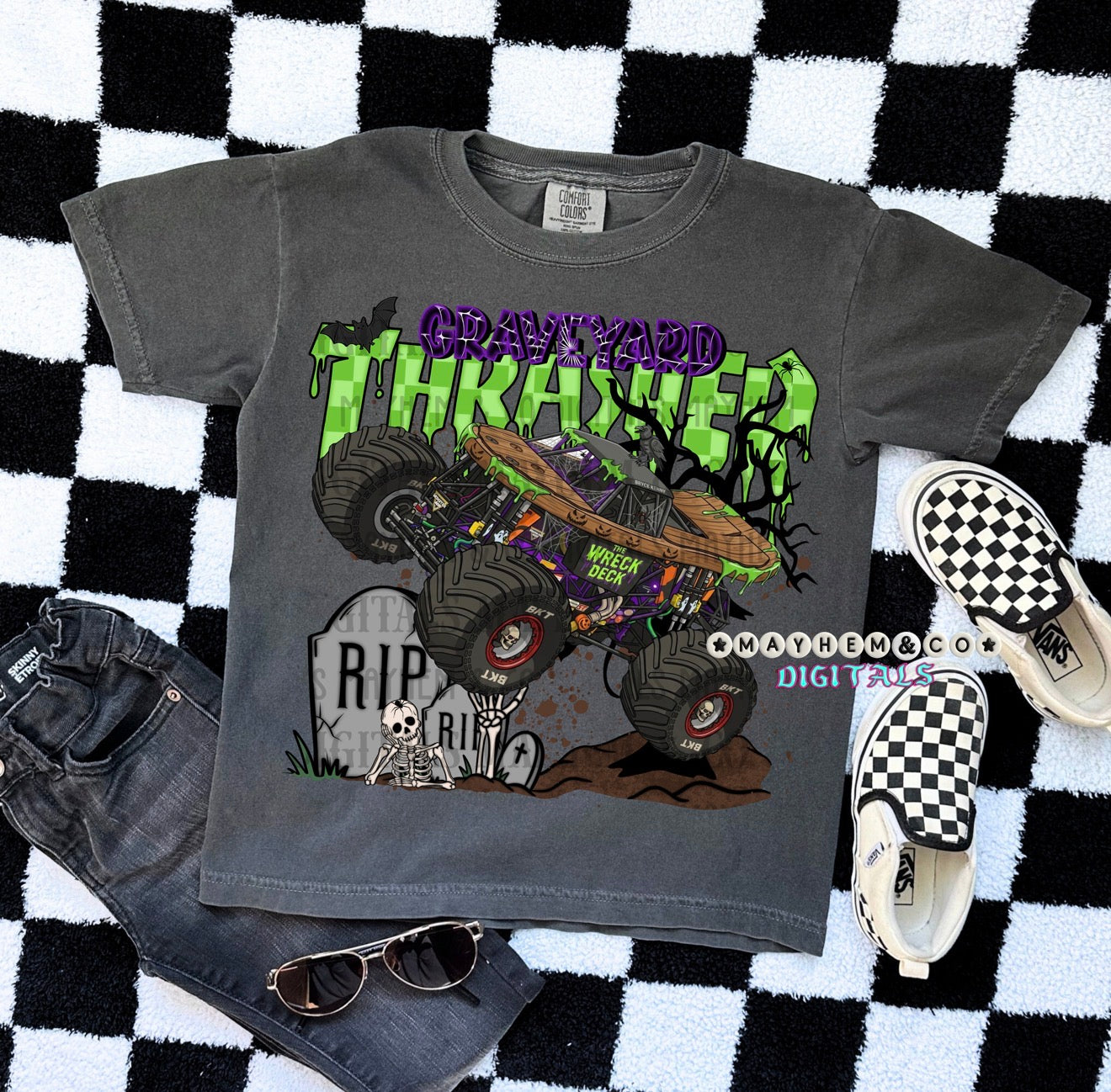 MJ Graveyard Thrash Solo Bundle - 15 PNGs
