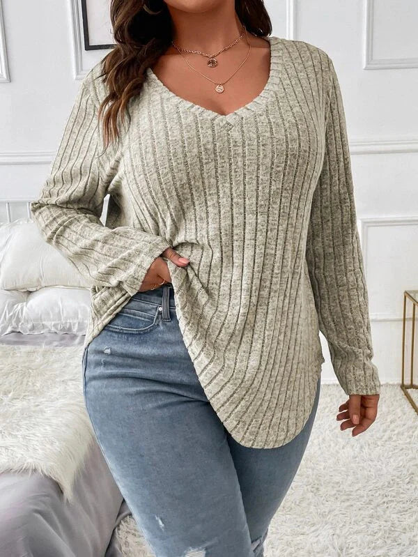 V-Neck long sleeve