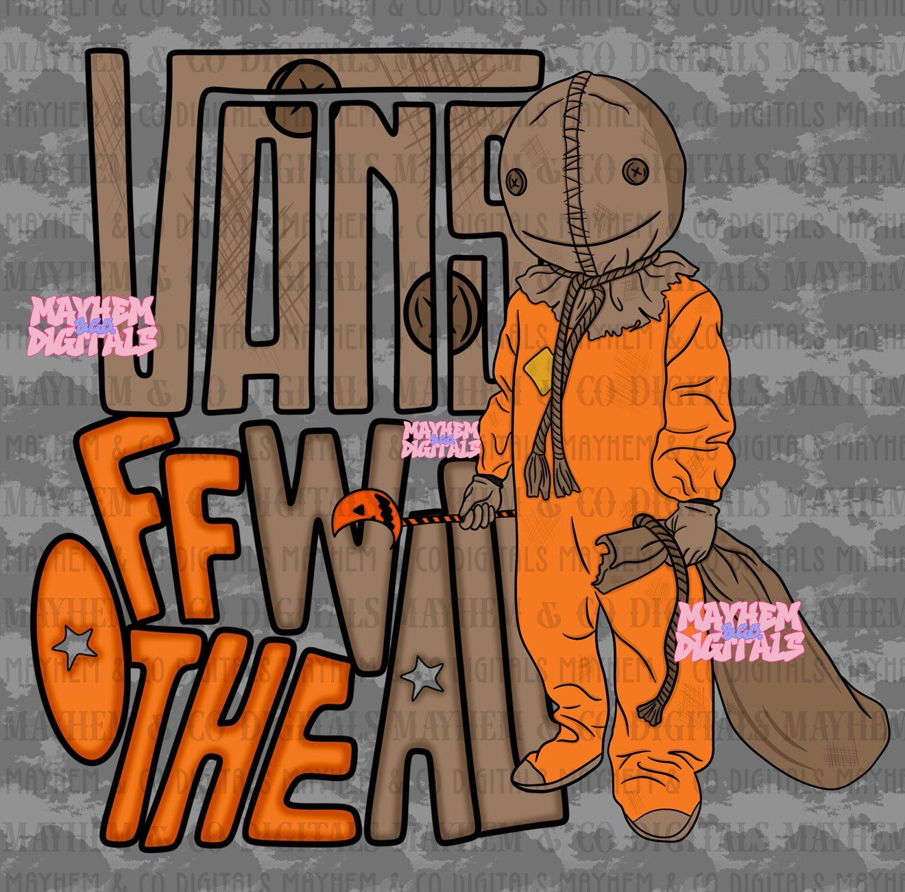 Off the Wall Horror bundle - 7 PNG’s
