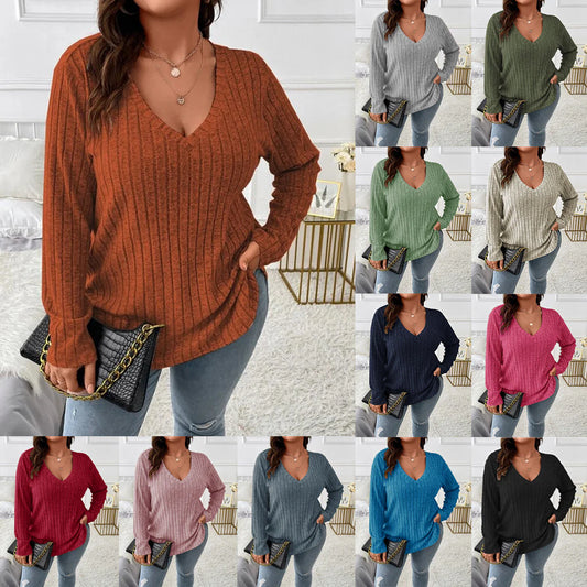 V-Neck long sleeve